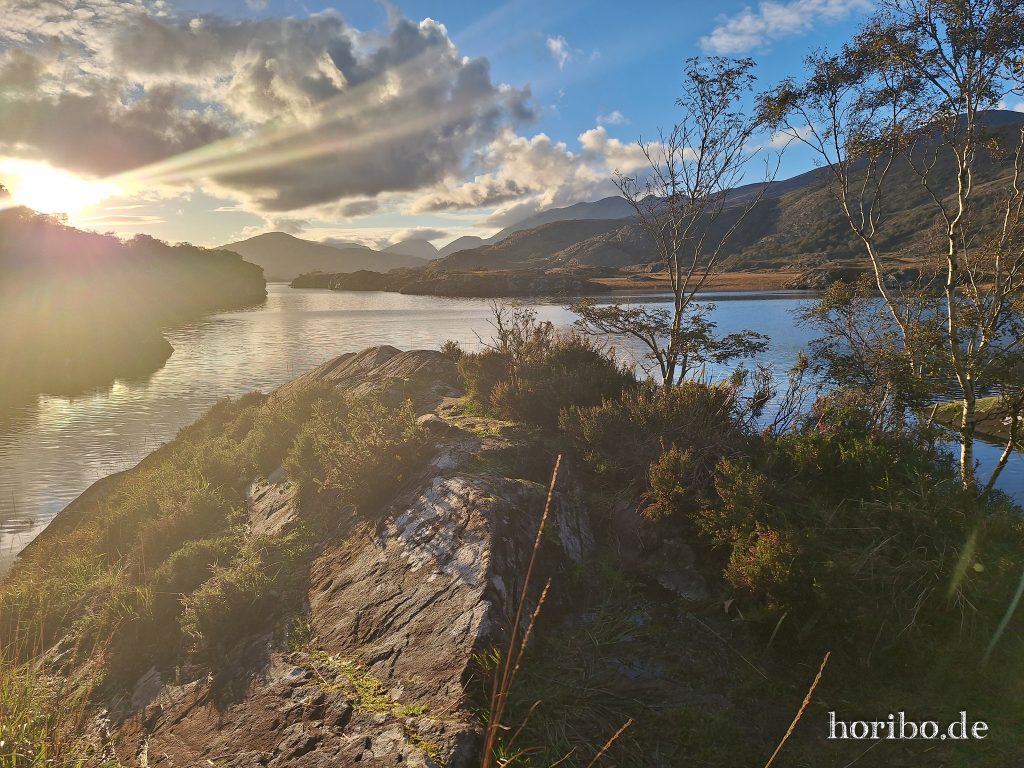 Abendstimmung an den Lower Lakes Killarney