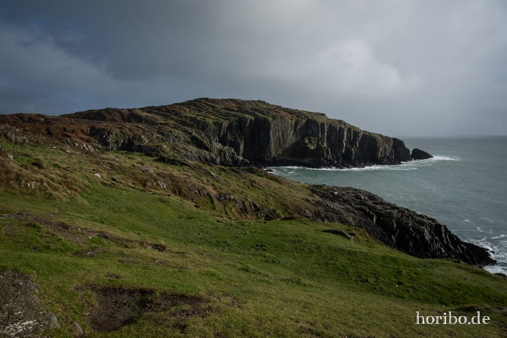 Der Atlantik heute mal recht ruhig