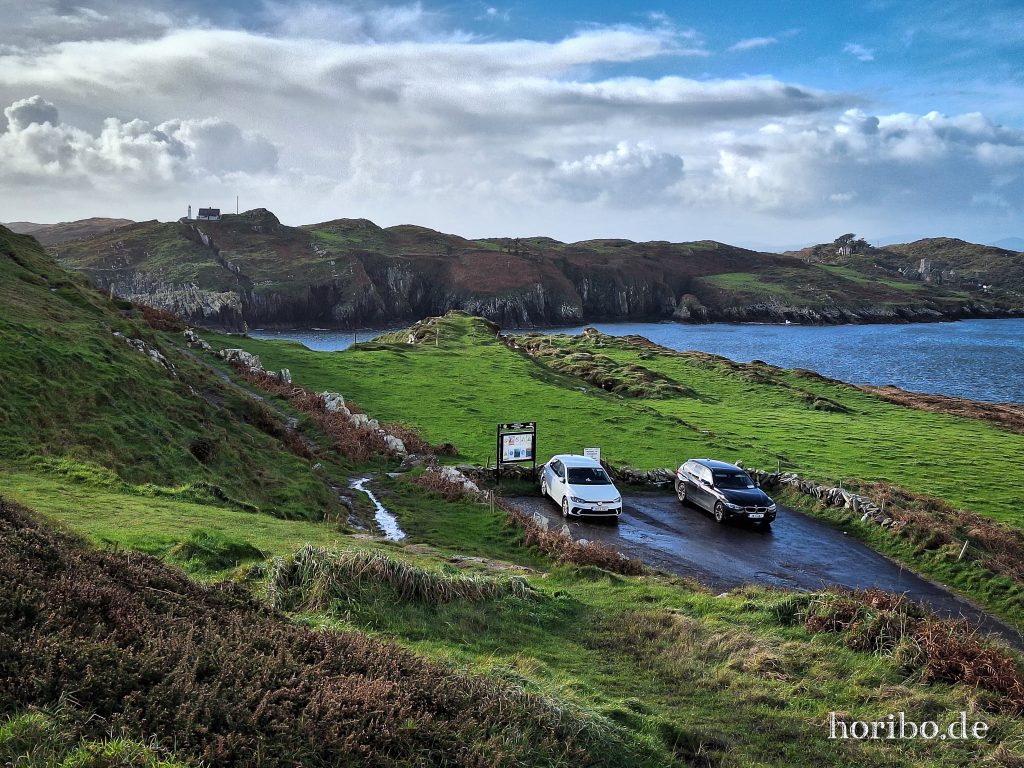 Parkplatz am Klippenrand