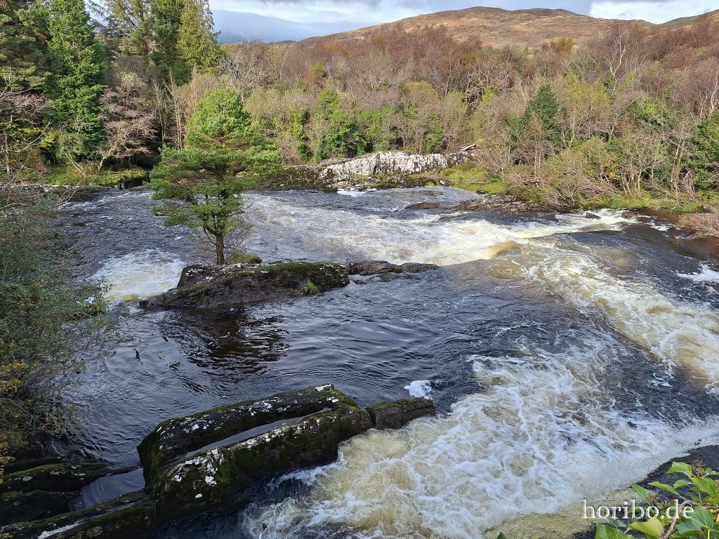 die eigentlichen Sheen Falls abseits der Lodge