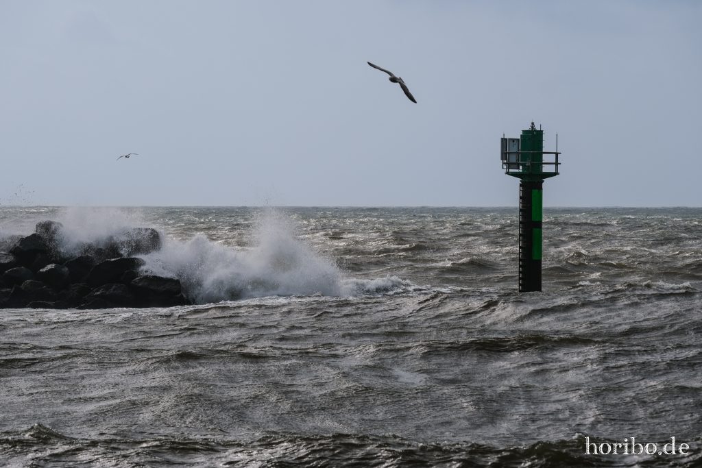 Hafenausfahrt von Thorsminde
