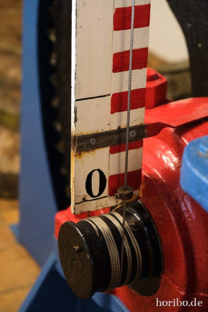 das Tor ist zu (Pegelstand 0)