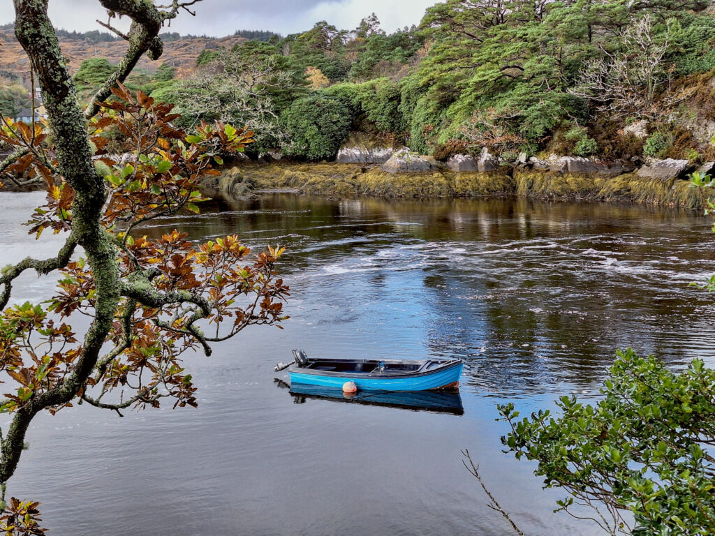 weiter draußen ist es wieder ruhiger